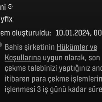 BaşarıBet Para Çekme Talebim Onaylanmadı