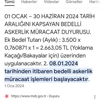 e-Devlet (Turkiye.gov.tr) Bedelli Askerlik İçin Ödeme Yapamıyorum