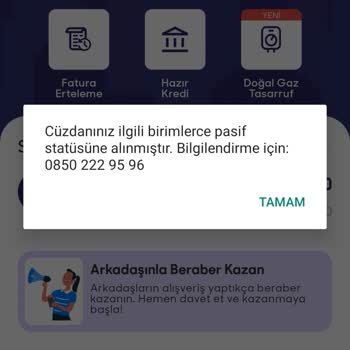 Hayhay Cüzdan Hay Hay Pasif Hesap Sıkıntısı