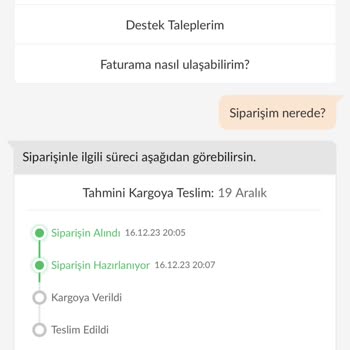 Trendyol Siparişim Uzun Süredir Teslim Edilmedi