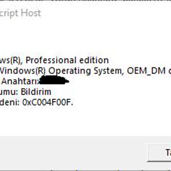 Sağlam Lisans Retail Yerine OEM Ürün Gönderiyor