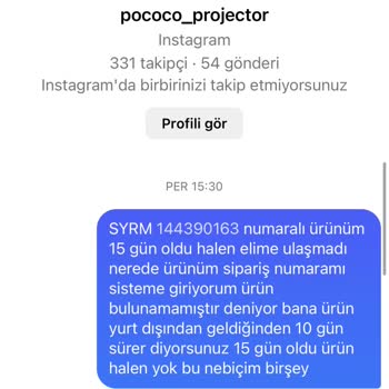 Tr-pococo.com Projektörüm Nerede? İletişimsizlik Çıkmazı!