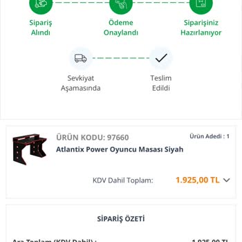 Avansas Ürün Teslimatı Problemi