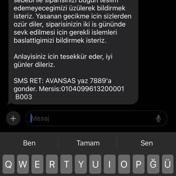 Avansas Ürün Teslimatı Problemi