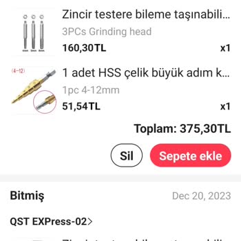 Aliexpress İptal Edilen Ücret İadesi