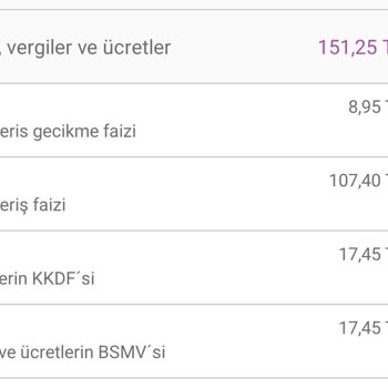 Enpara Kredi Kartı Ödemesinde 1 Gün Geç Kalınmasında Fazla Ücret Alması