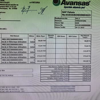 Avansas Para İadesi Yapmıyor