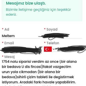 Hesaplialisverisburada.com Ürünün Değişim Ve İade Süreci Çok Sıkıntılı.