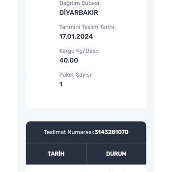 Horoz Lojistikle Çalışandan Ürün Pişmanlığı