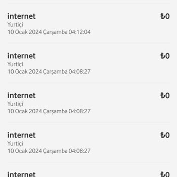 Vodafone İnternet Paketi Ayıbı
