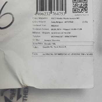 Media Markt Teslimat Personeli Kaba Davranıyor