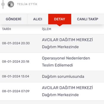 Kargomsende İlgisizliği