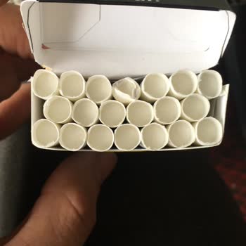 JTI Kapalı Paket Sigaranın İçinden Sadece Filtre Çıktı