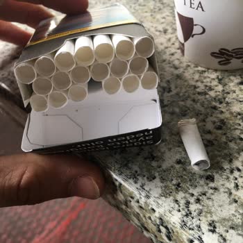 JTI Kapalı Paket Sigaranın İçinden Sadece Filtre Çıktı