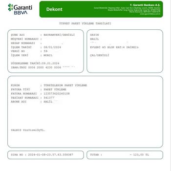 Bimcell 123 TL Mi İç Etti.