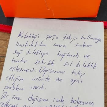 "Teknotic" Satıcısının Açılmış Ve İade Dilmiş Ürünü Tekrar Satması