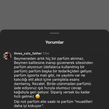 Beymen'den E*** S***-le Parfüm EDP Muadili Daha İyi Kokuyor!