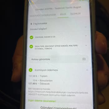 Banabi Kurye Fatura Düzenlemiyor