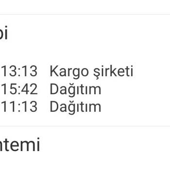 Bir Günde Kargo Tarafından Mağdur Edildim
