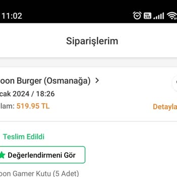 Saloon Burger Sipariş Hizmetinde Yaşanan Sorunlar Ve Çözüm Beklentisi