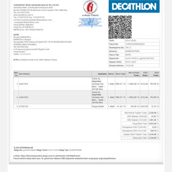 Decathlon İade/değişim İle İlgili Mağduriyet