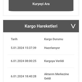 A101 Kargo Çok Gecikti