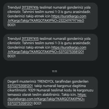 Sürat Kargo Sivas Kongre Şubesinden Şikayetçiyim