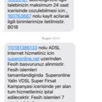 Superonline İnternet Bağlantı Sorunu Ve Müşteri Hizmetleri Şikayeti