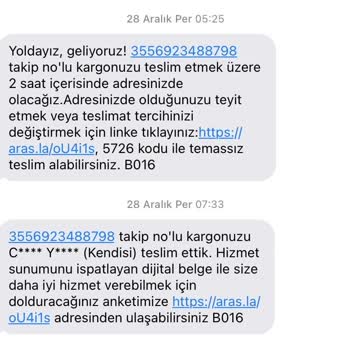 Aras Kargo Ve Madame Coco Çözüm Sunmuyor