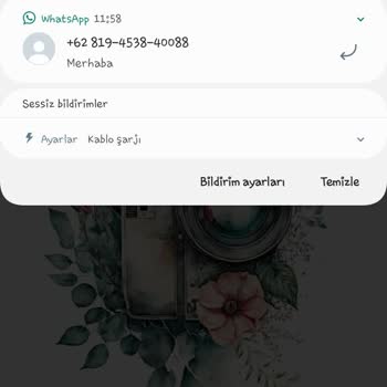 WhatsApp Yabancı Numaradan Gelen Mesaj