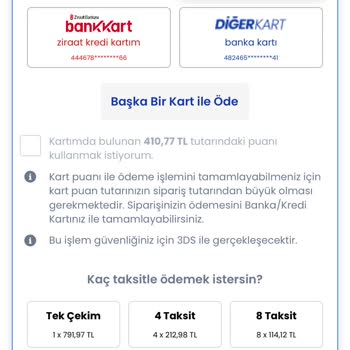 LCW Kartta Bulunan Para Puanı Kullandırmıyor