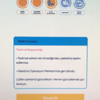 MNG Kargo Kargoyu Teslim Etmeme
