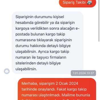 Kutupayısı Termos Siparişimde Yaşanan Gecikme Ve İletişimsizlik