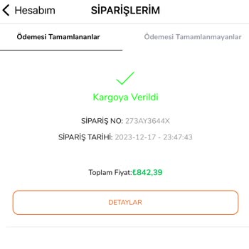 Çetinkaya Online Mağazanın Siparişleri Göndermeme Sorunu