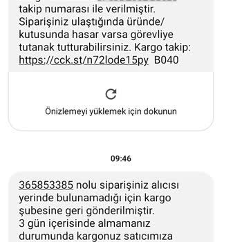 Aras Kargo Teslimat Yapmadı Ve Yalan Mesajlar Gönderdi