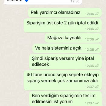 A101 Müşterilerle Dalga Geçmesi