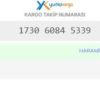 Yurtiçi Kargo Paketim Hala Transfer Merkezinde