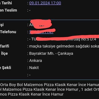 Lüleburgaz Domino's Kaba Tavrı