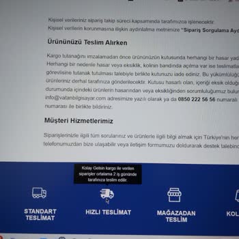 Vatan Bilgisayar Siparişi Göndermiyor, İlgisiz Davranıyor