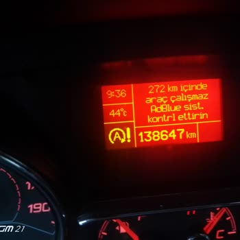 Fiat AdBlue Sistemi Sorunu