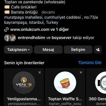Önlükçüm İş Elbiseleri Önlükçüm Instagram Hesabı Ürünlerimi Göndermedi