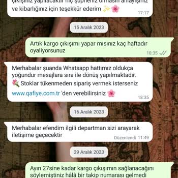 Qafiye Prive Kargo Çıkışı Yapılmıyor