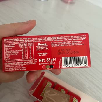 Ülker Napoliten Bozuk Çikolata