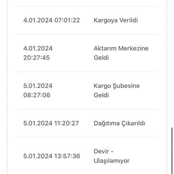 Bir Günde Kargo Kargo Teslimat Sorunu
