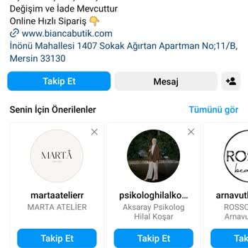 Bianca Butik Siparişimizi Göndermedi ve Bizi Engelledi