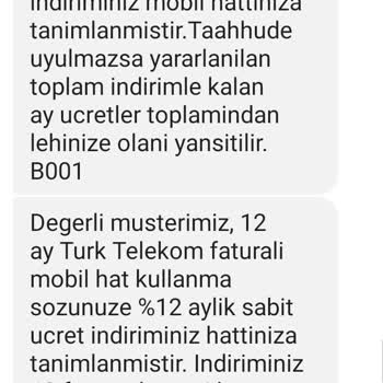 Türk Telekom Tarife Karmaşası Ve Hizmet Eksikliği