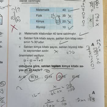 Yayın Denizi Cevap Anahtarında Hata Var