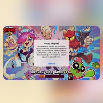 Brawl Stars Banımın Kaldırılmasını İstiyorum