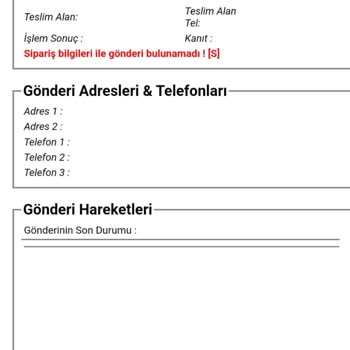 Gratis'ten Aldığım Ürünler Teslim Edilmedi