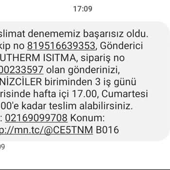 MNG Kargo Teslim Edilmeyen Kargo